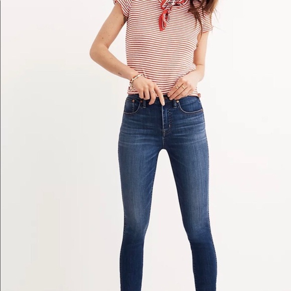 Madewell 10” High Rise Skinny Skinny Jean F4684